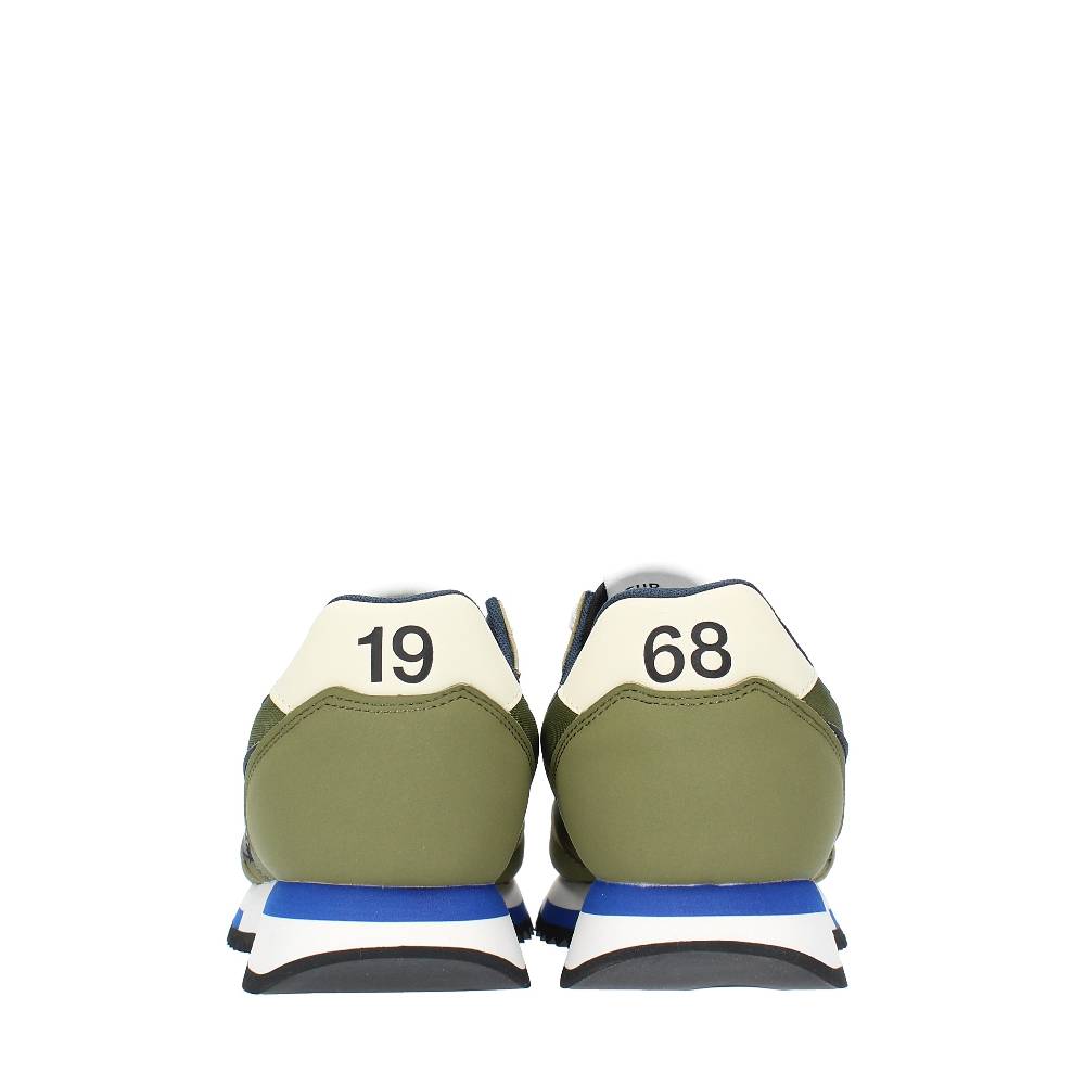 SUN68 Sneakers in pelle e tessuto Nuova