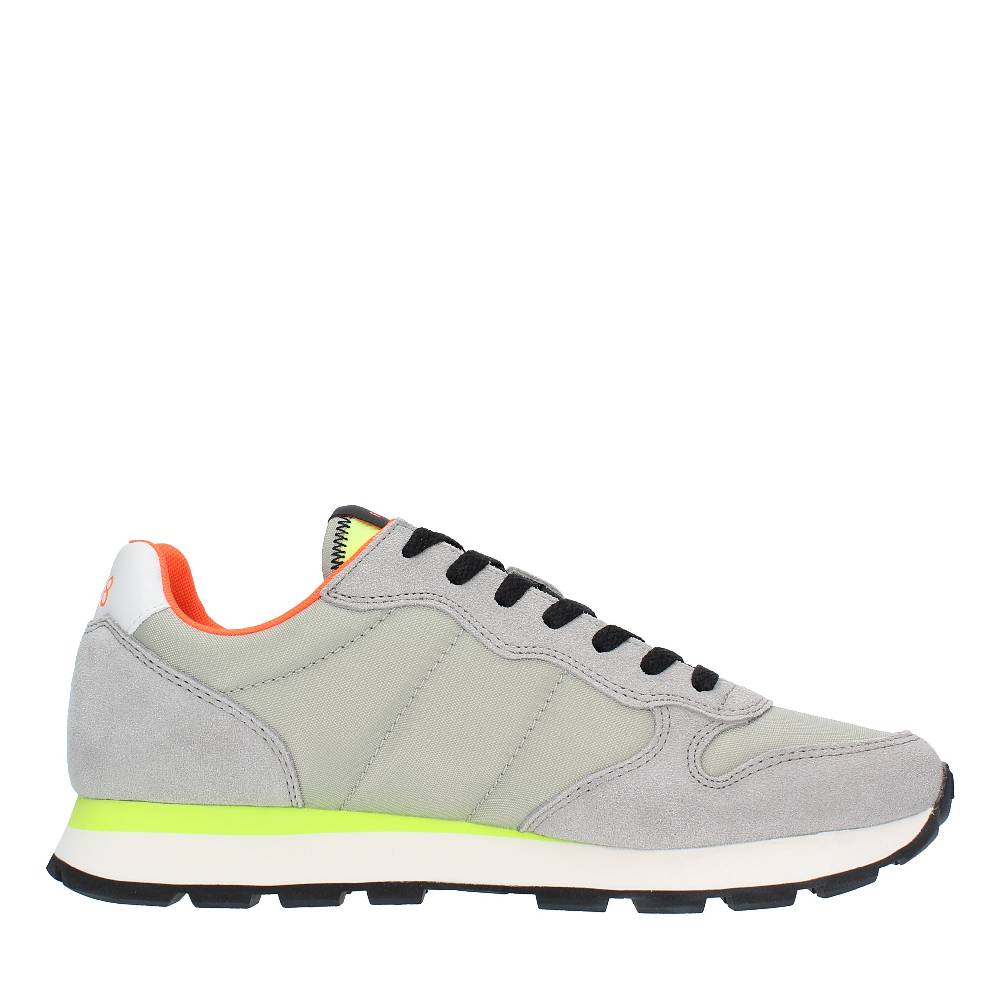 SUN68 Sneakers in camoscio e tessuto Italia