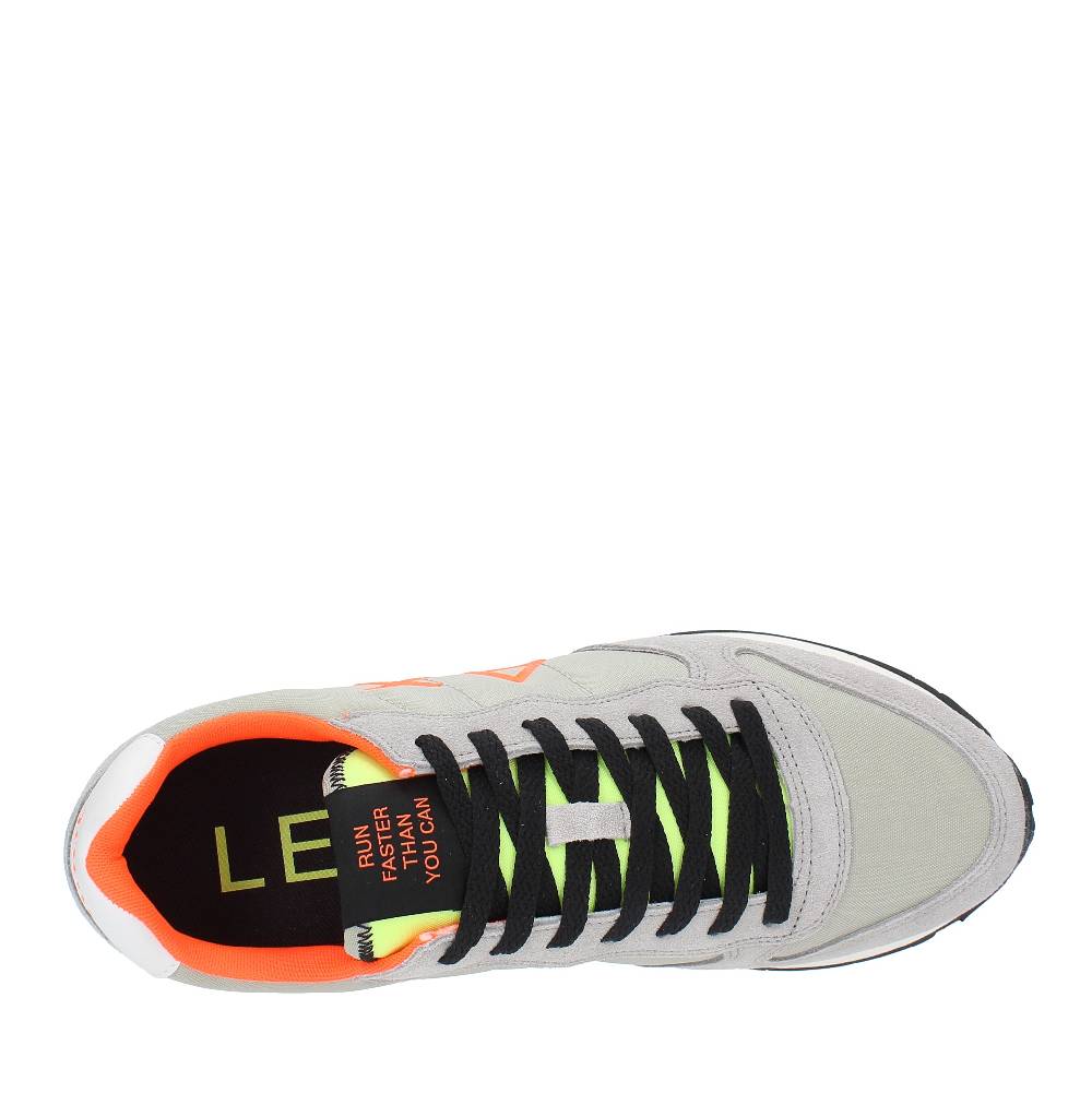 SUN68 Sneakers in camoscio e tessuto Italia