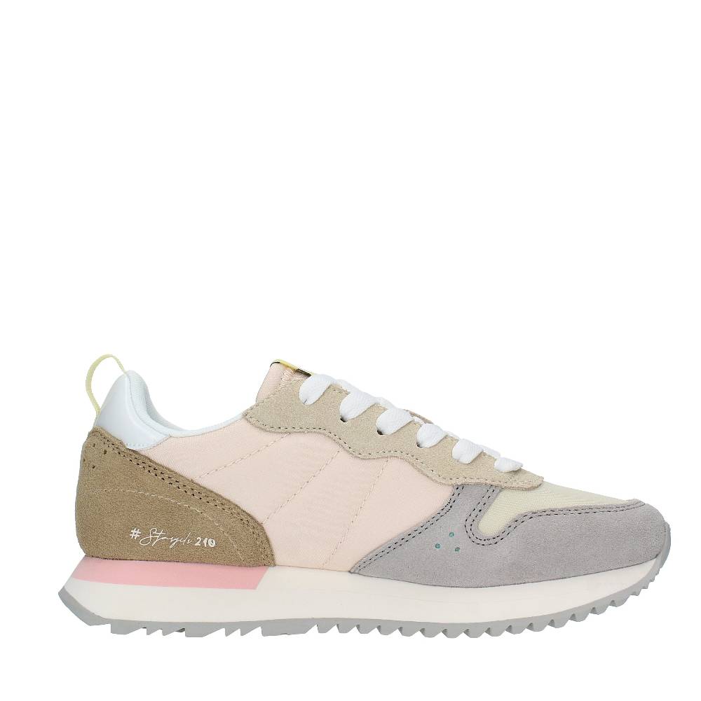 SUN68 Sneakers in pelle camoscio e tessuto Promozione Limitata