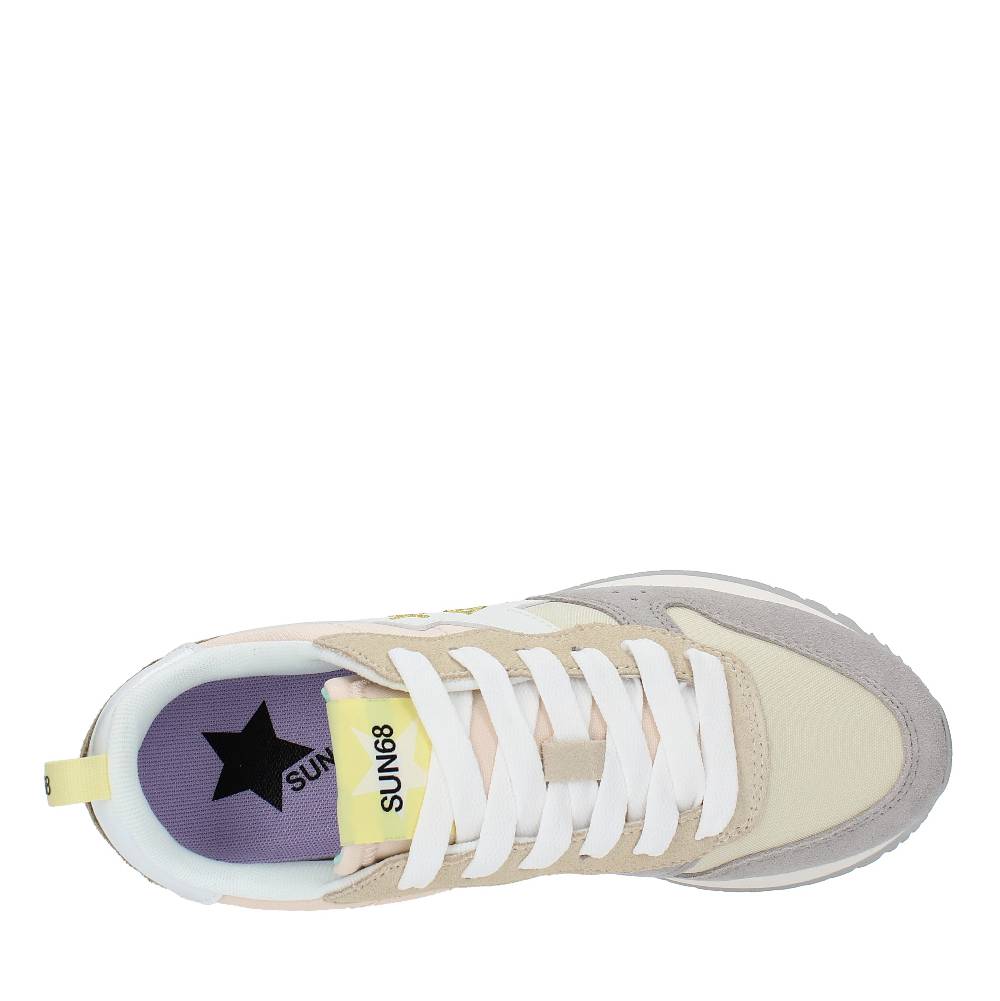 SUN68 Sneakers in pelle camoscio e tessuto Promozione Limitata