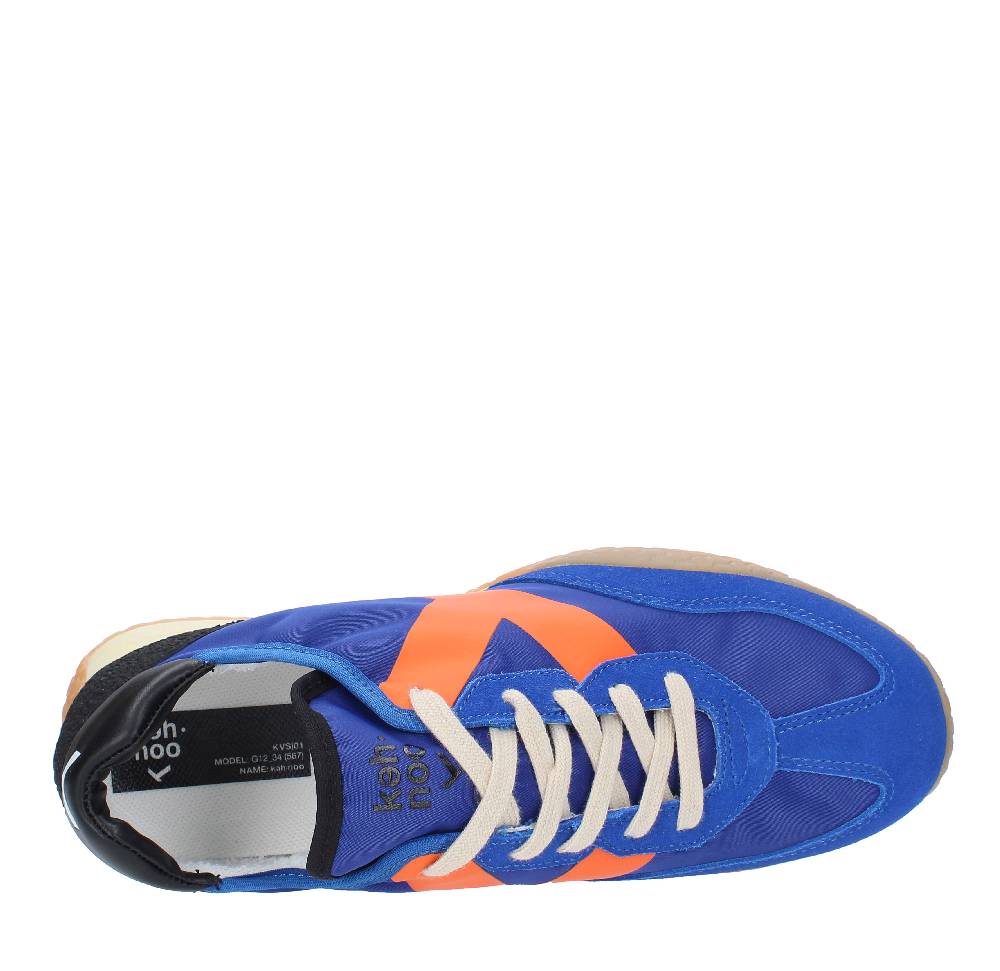 KEH NOO Sneakers in camoscio tessuto e gomma Sottocosto
