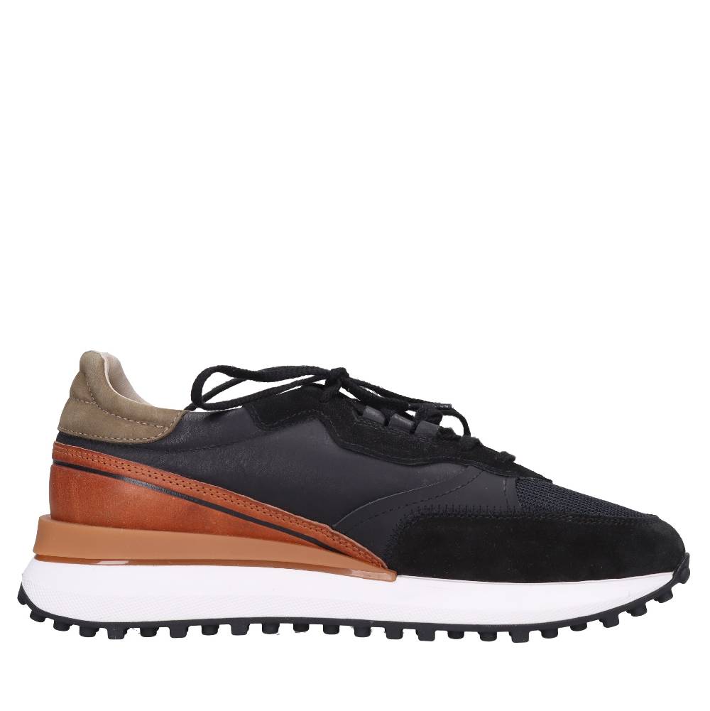 D.A.T.E. Sneakers multimateriale Presa