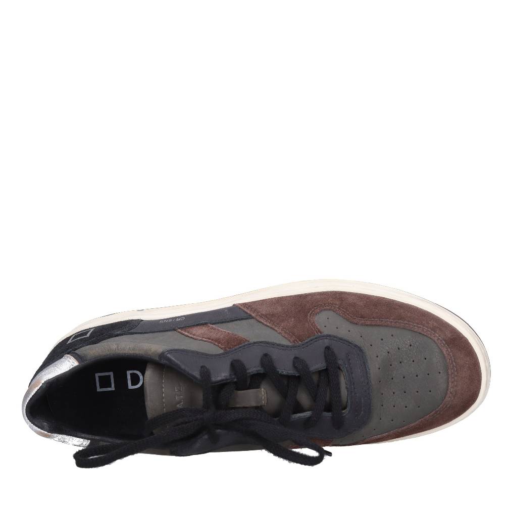 D.A.T.E. Sneakers in pelle e camoscio Offerte stagionali