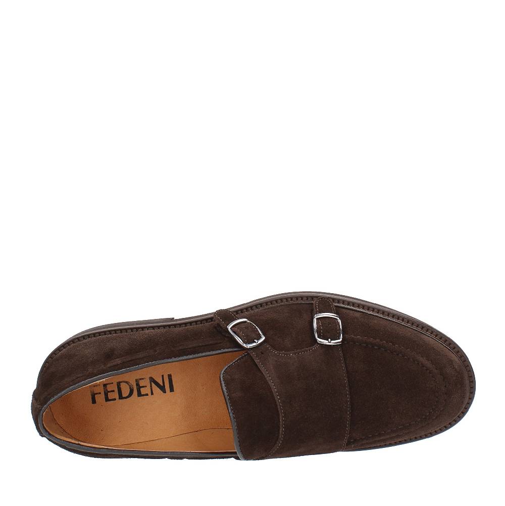 FEDENI Mocassini in camoscio Vendita Economica