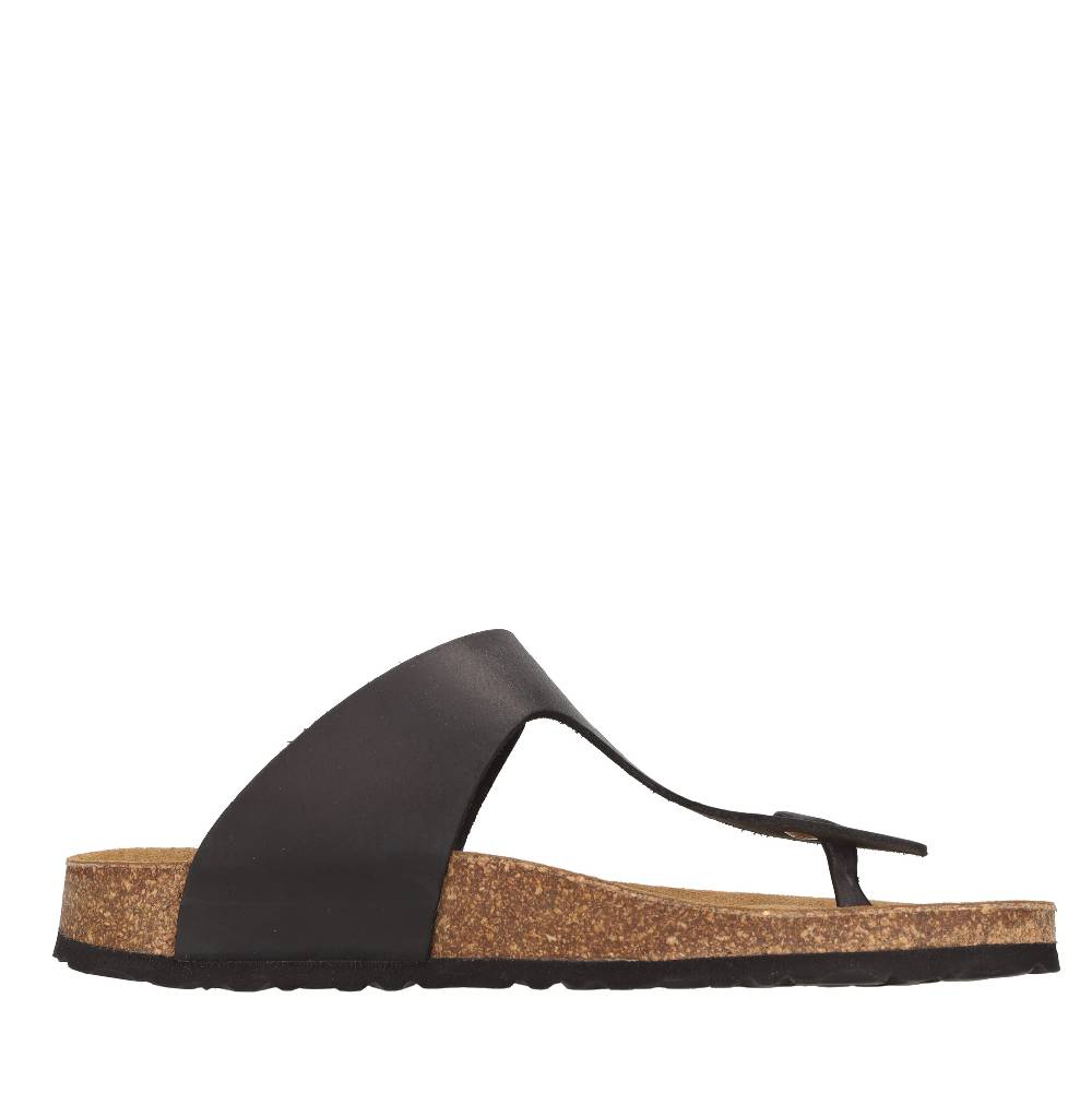 CUBANAS Mules infradito in pelle 2025