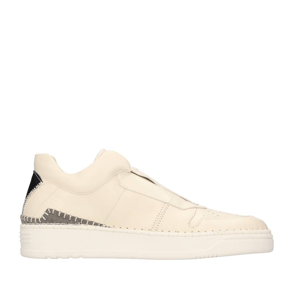 OA NON-FASHION Sneakers in pelle e spugna Nuovo
