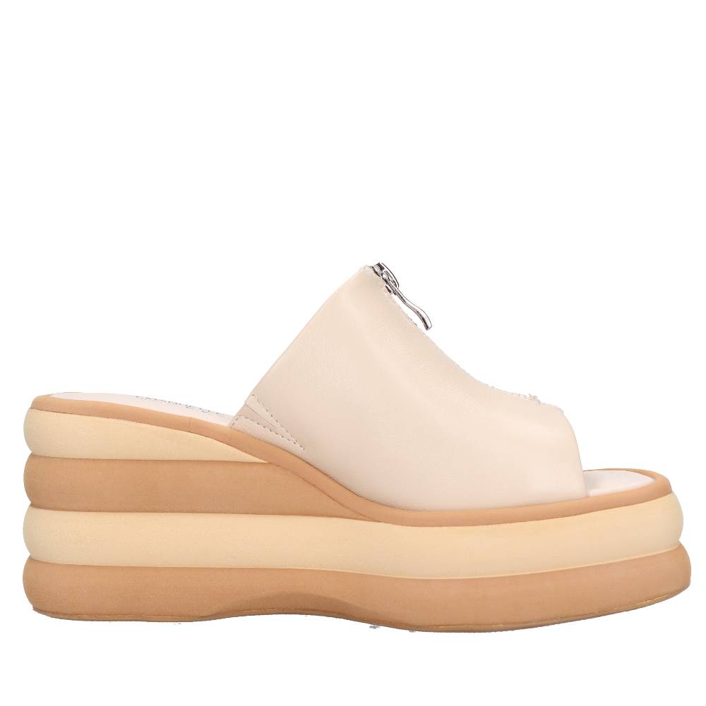 EMANUELLE VEE Mules Zeppa in pelle Convenienza