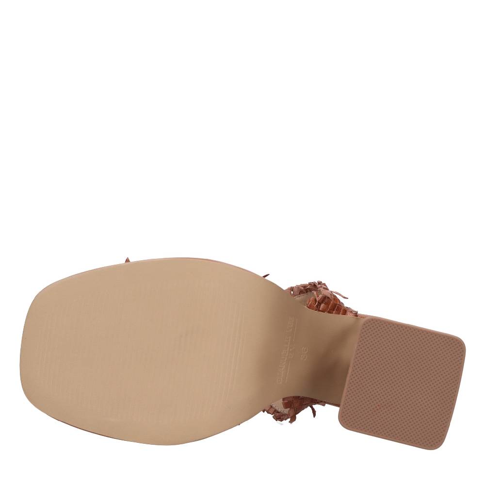 EMANUELLE VEE Sandali in pelle Vendite Flash