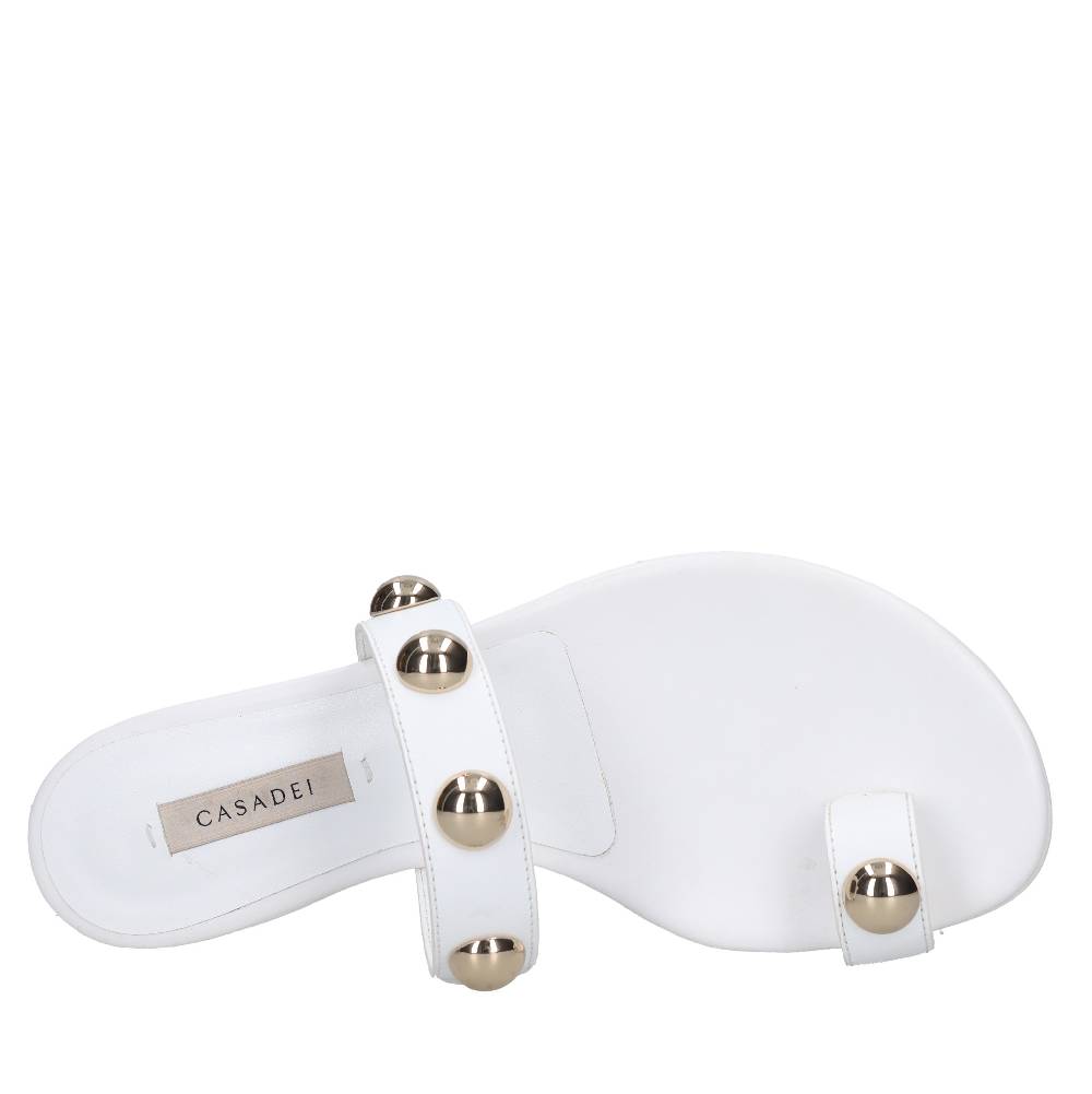 CASADEI Mules infradito in pelle Soddisfazione Garantita