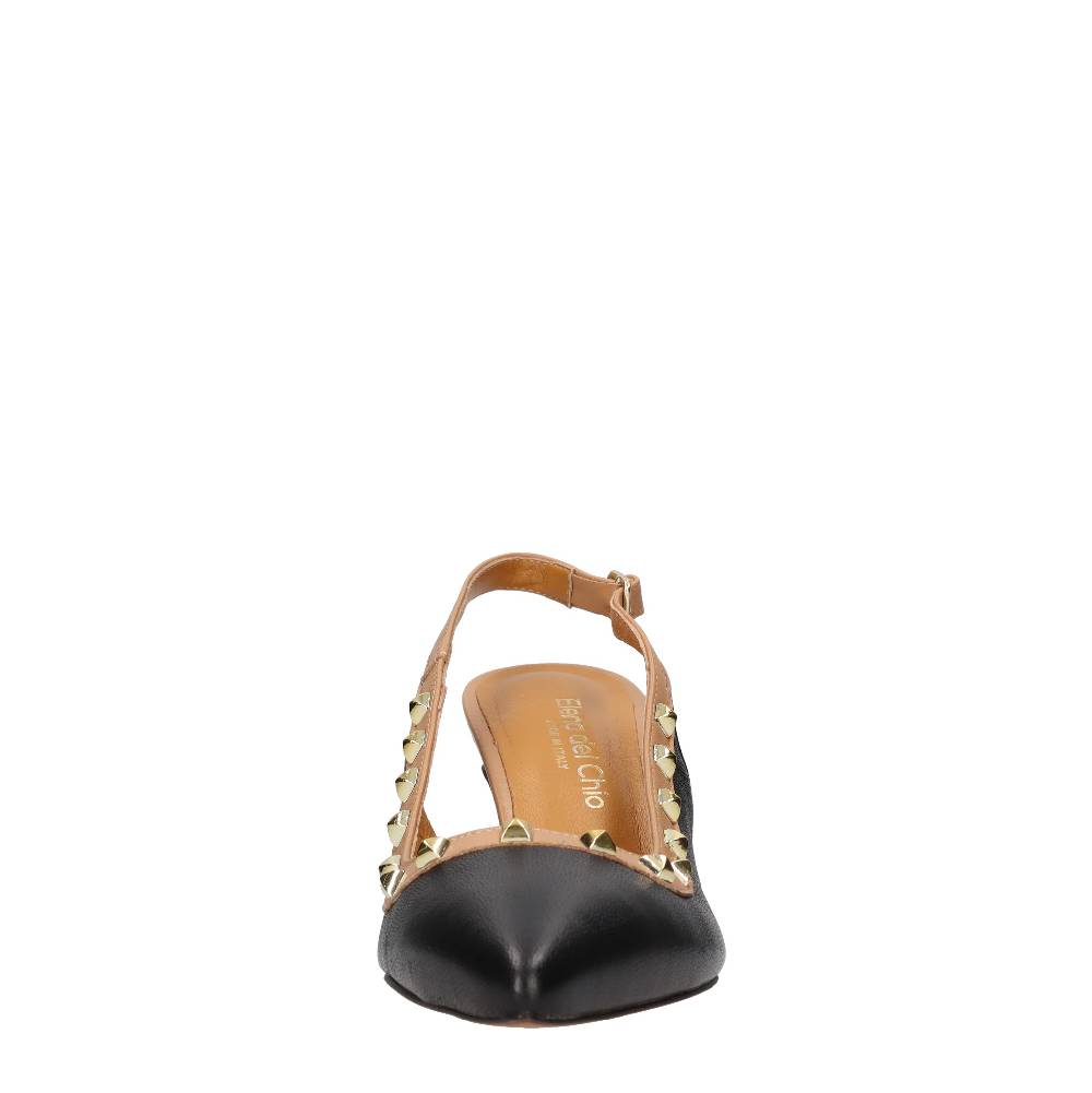 ELENA DEL CHIO Décolleté slingback in pelle Affare Del Giorno