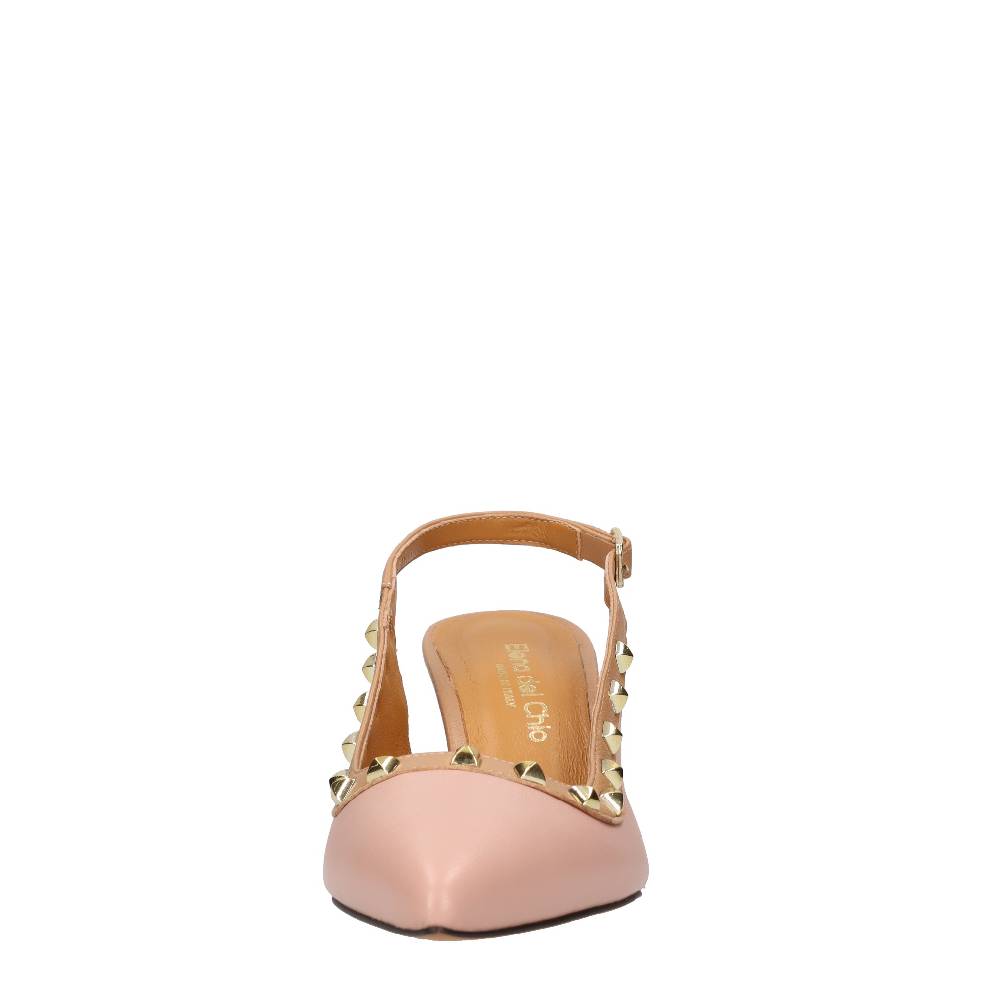 ELENA DEL CHIO Décolleté slingback in pelle Prezzo Ridotto