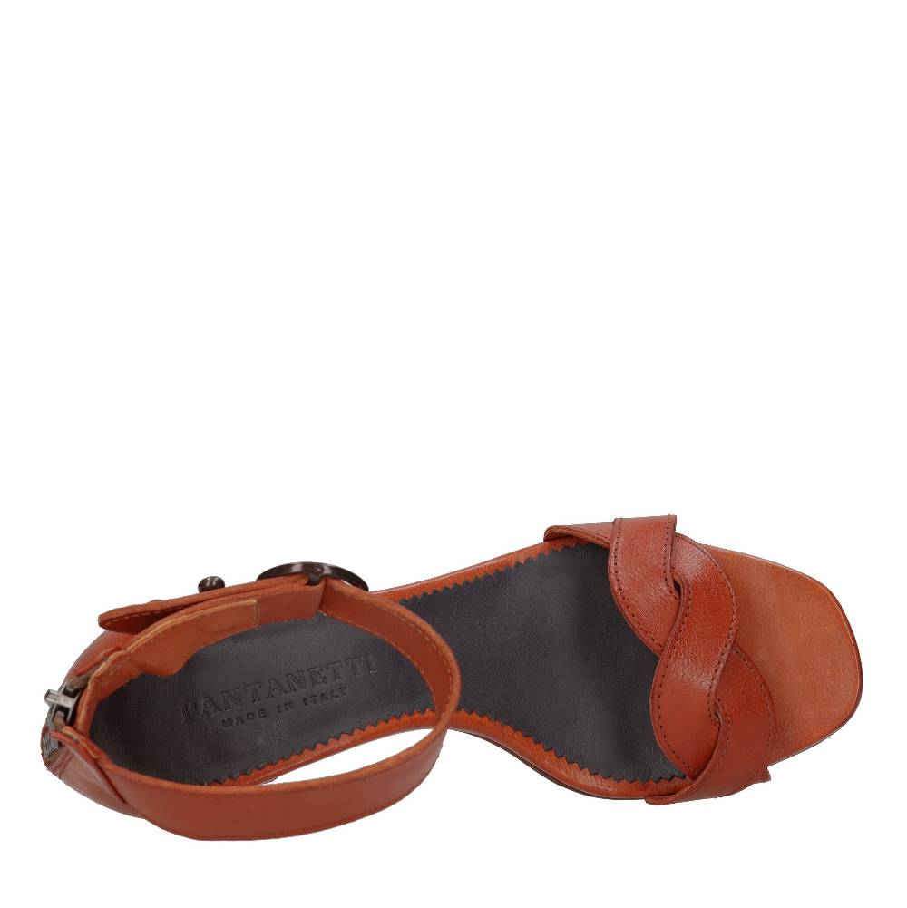 PANTANETTI Sandali in pelle Offerta