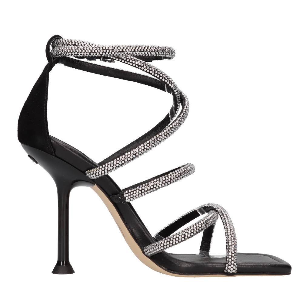 MICHAEL KORS Sandali in pelle e strass Online