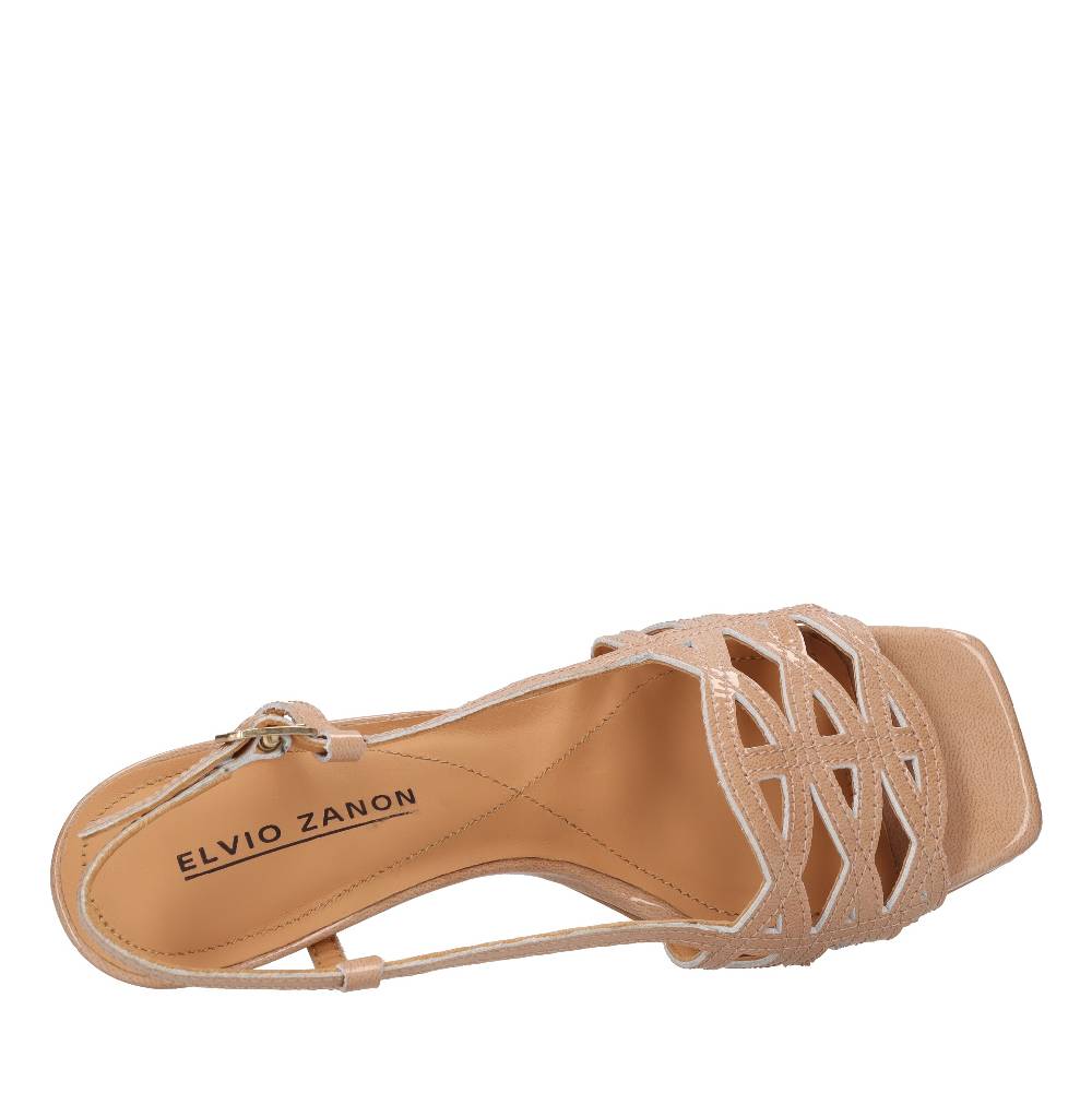 ELVIO ZANON Sandali in vernice Offerte