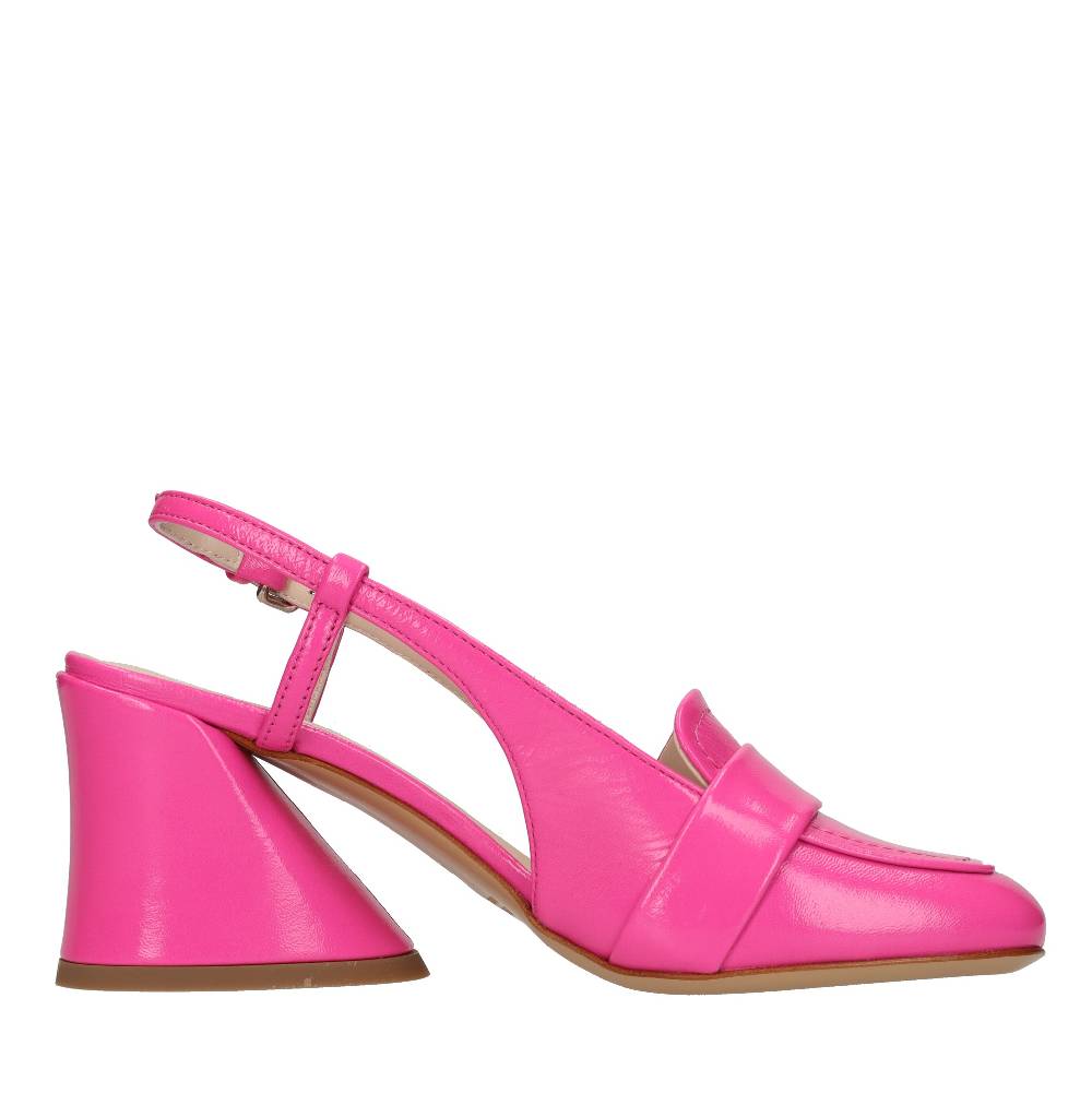 STRATEGIA Décolleté Slingback in pelle Vendita Economica
