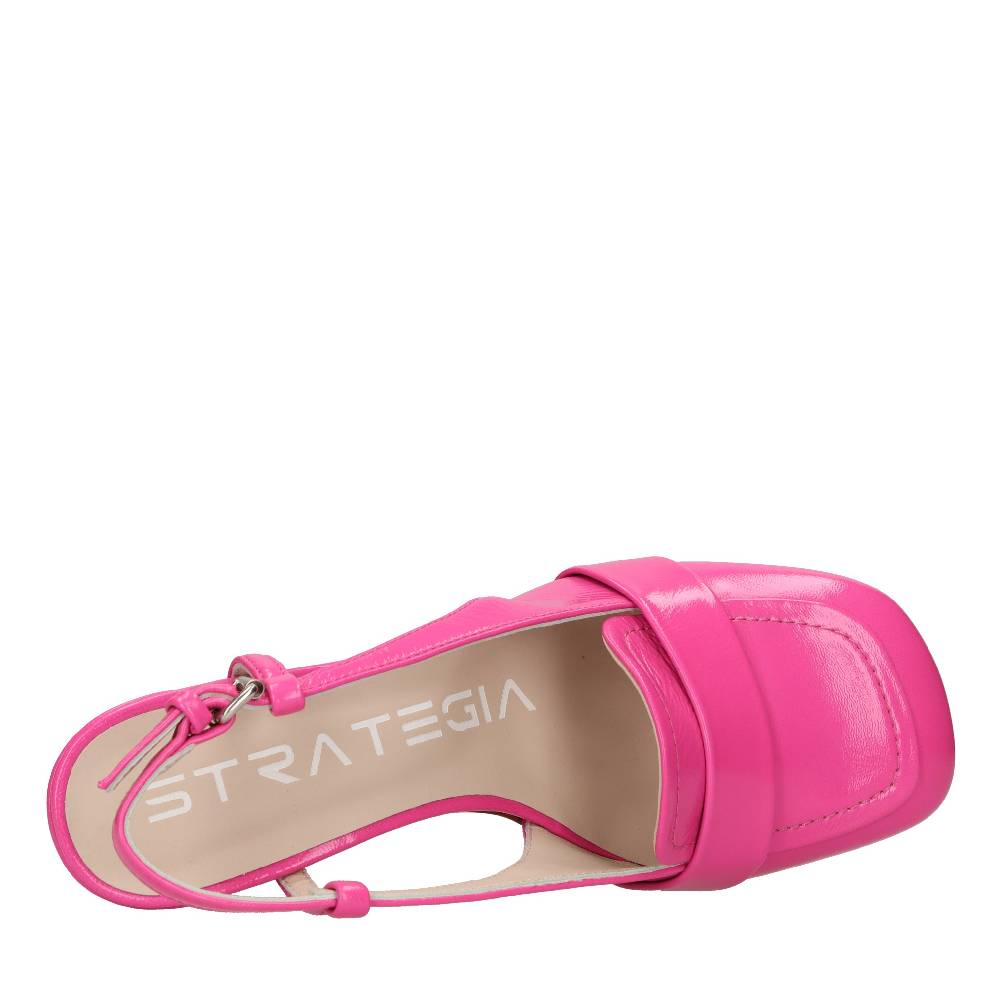 STRATEGIA Décolleté Slingback in pelle Vendita Economica