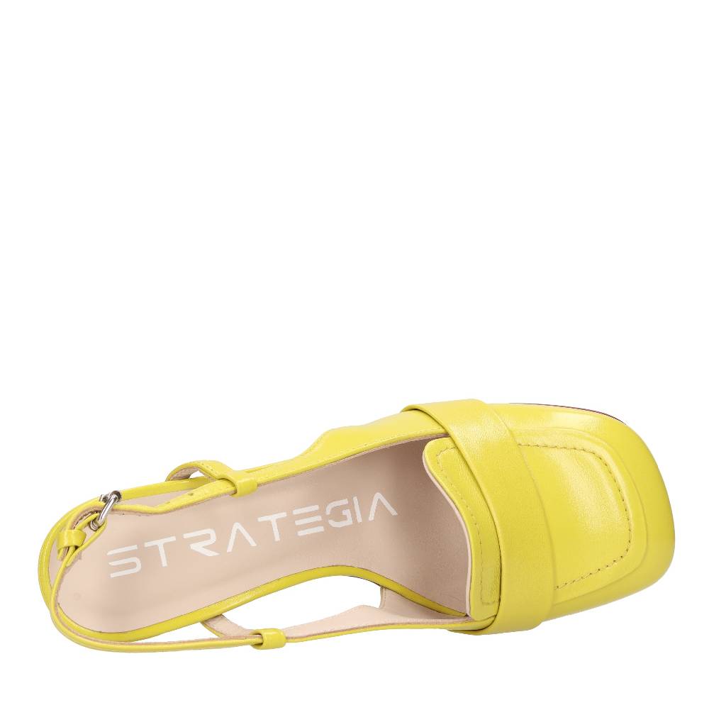 STRATEGIA Décolleté Slingback in pelle Vendite Flash