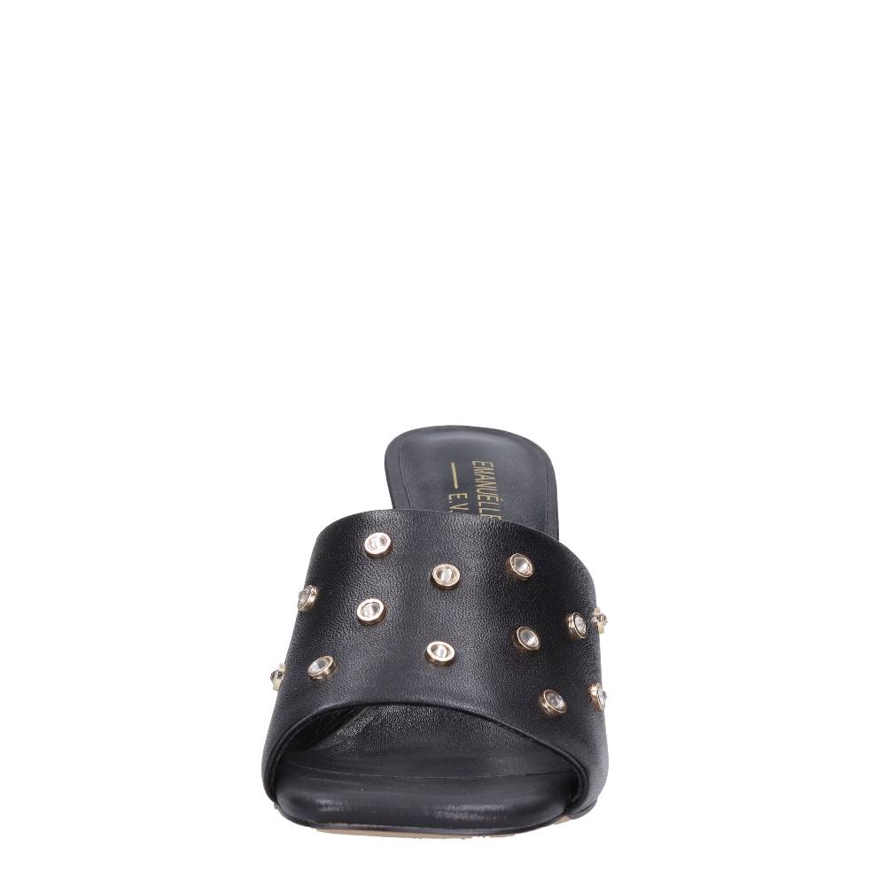 EMANUELLE VEE Mules in pelle Offerte esclusive