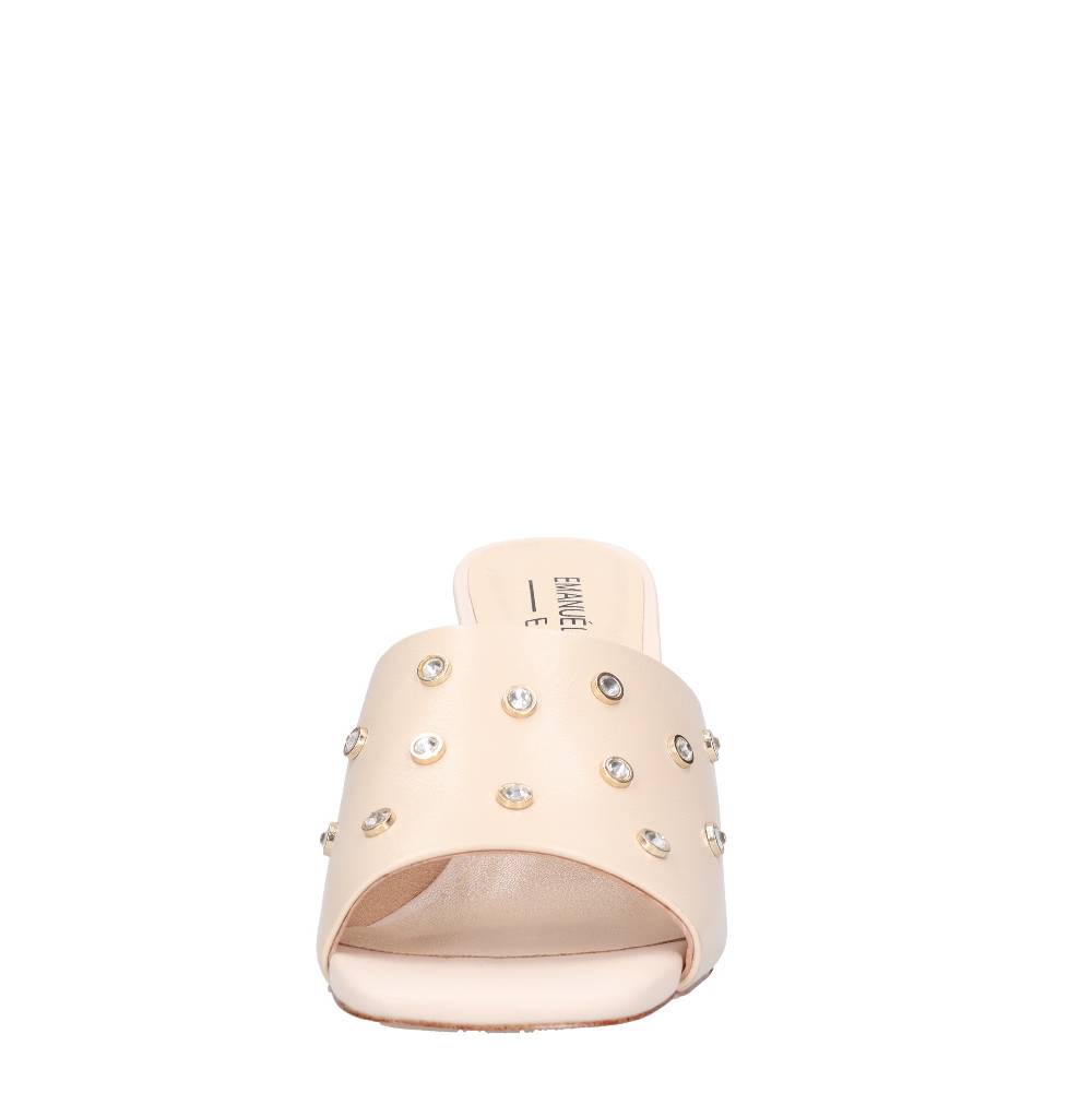 EMANUELLE VEE Mules in pelle Nuovo