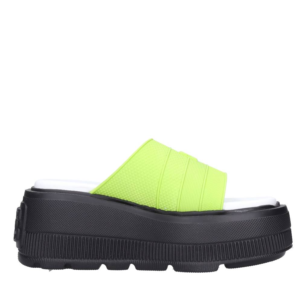 CASADEI Mules zeppa in gomma Vendita