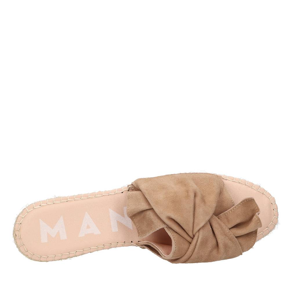MANEBI Zeppe in camoscio Sottocosto