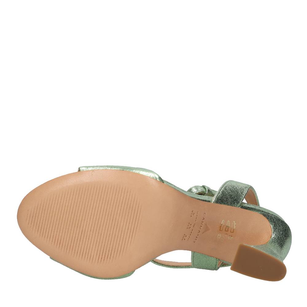 CARRANO Sandali in pelle laminata Presa