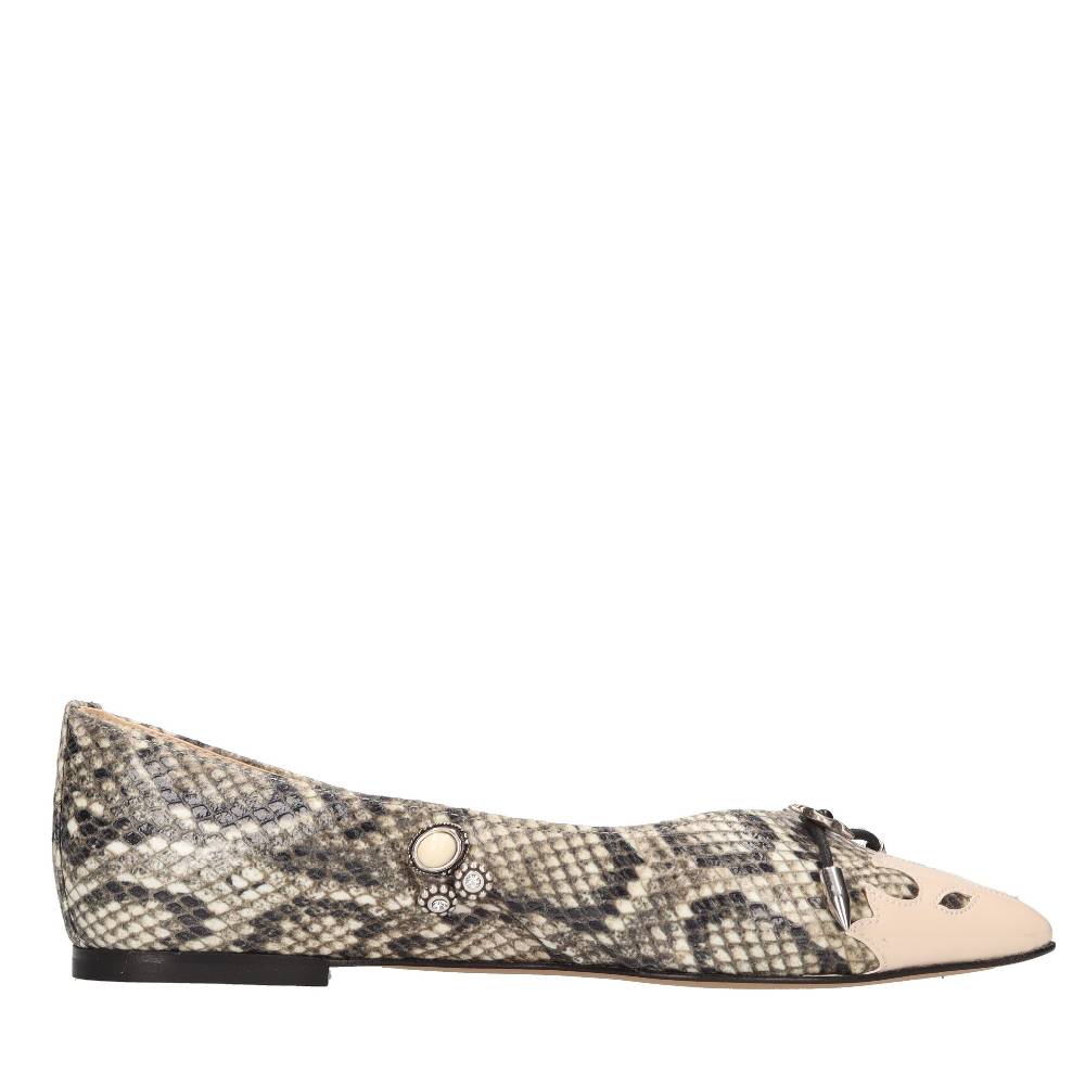 UNCONVENTIONAL ROYAL Ballerine in pelle Offerta