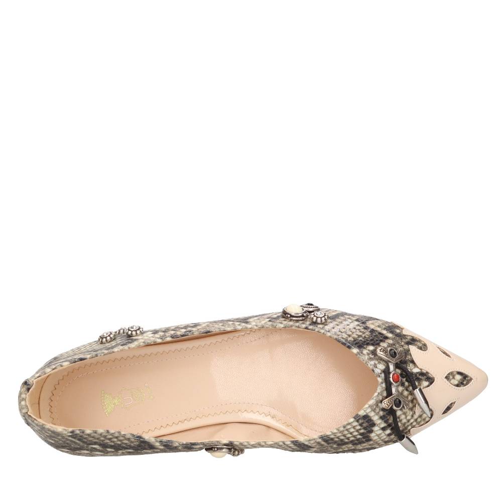 UNCONVENTIONAL ROYAL Ballerine in pelle Offerta
