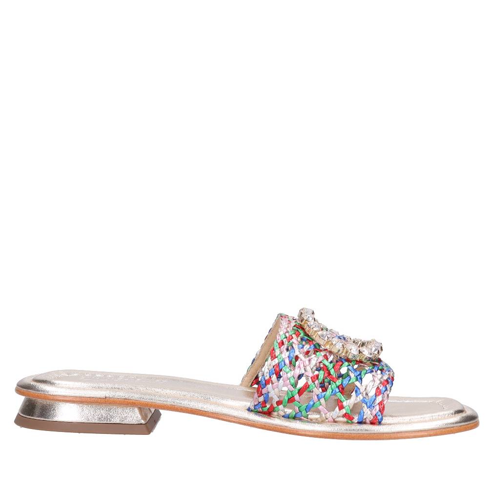 EMANUELLE VEE Mules in pelle Vendita