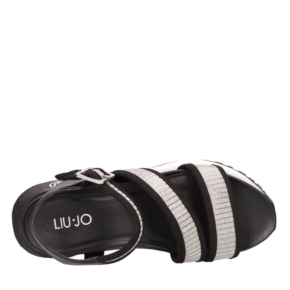 LIU JO Sandali in ecopelle e camoscio Fino Al -60%