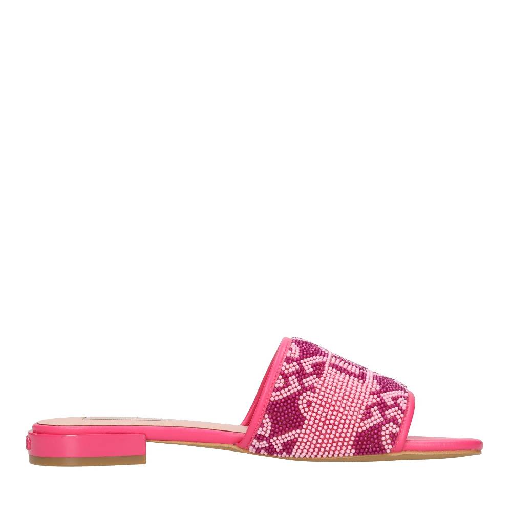 LIU JO Mules in perline ed ecopelle Presa