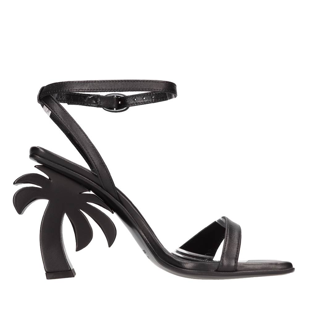 PALM ANGELS Sandali in pelle Sconto