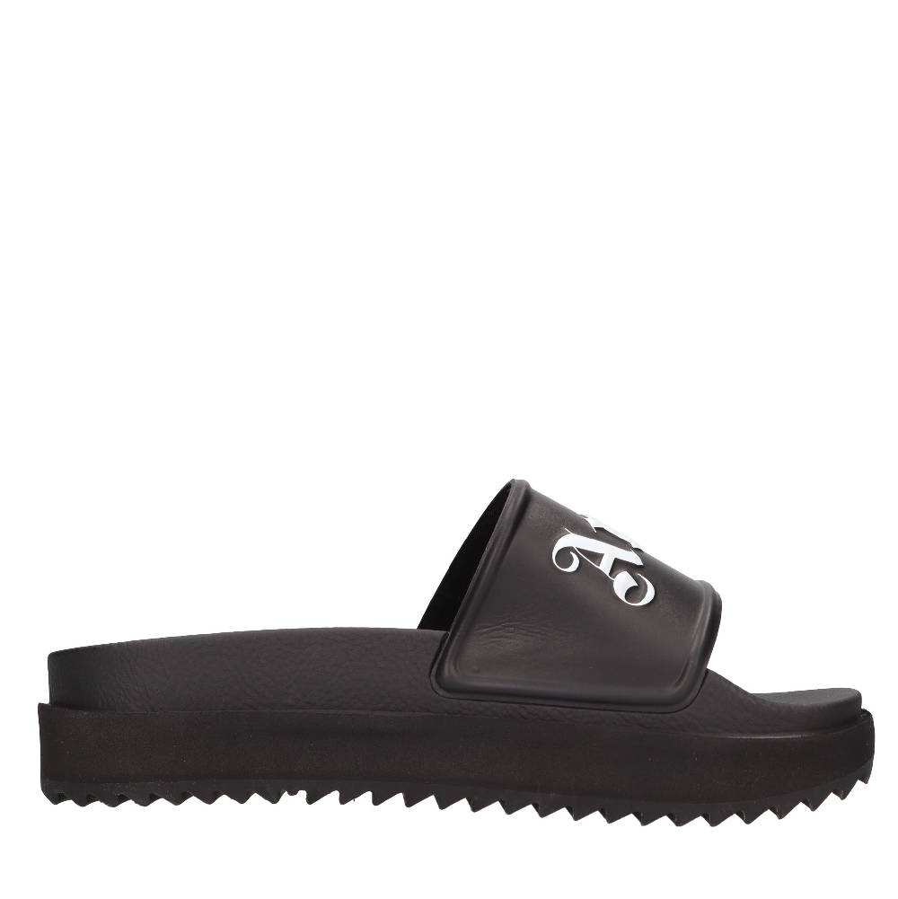 PALM ANGELS Mules in gomma e tessuto Novità