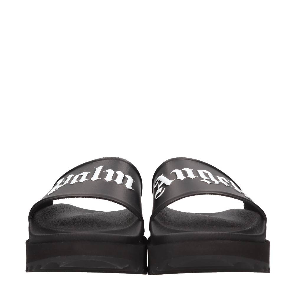 PALM ANGELS Mules in gomma e tessuto Novità