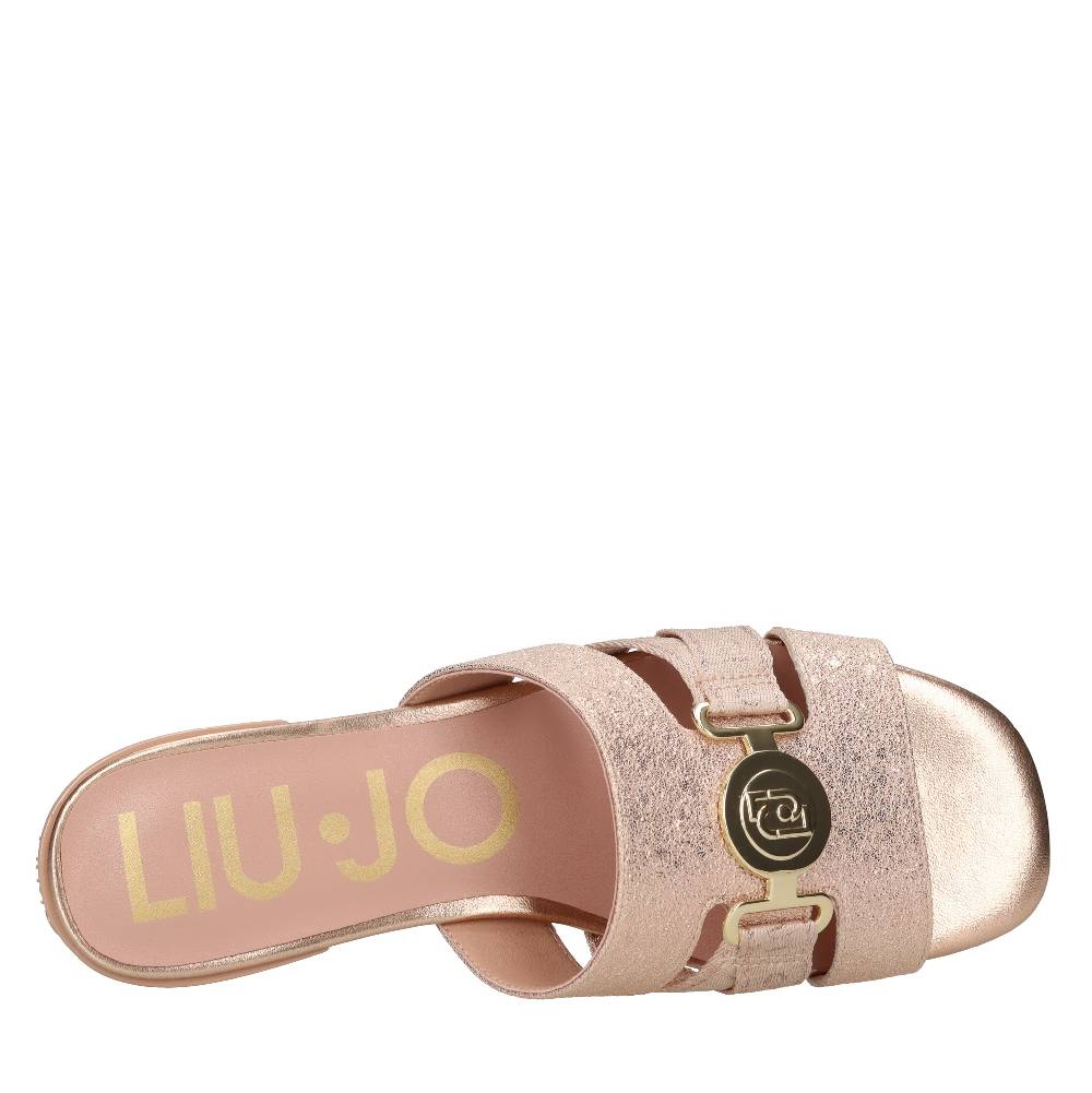 LIU JO Mules in tessuto ed ecopelle Offerte