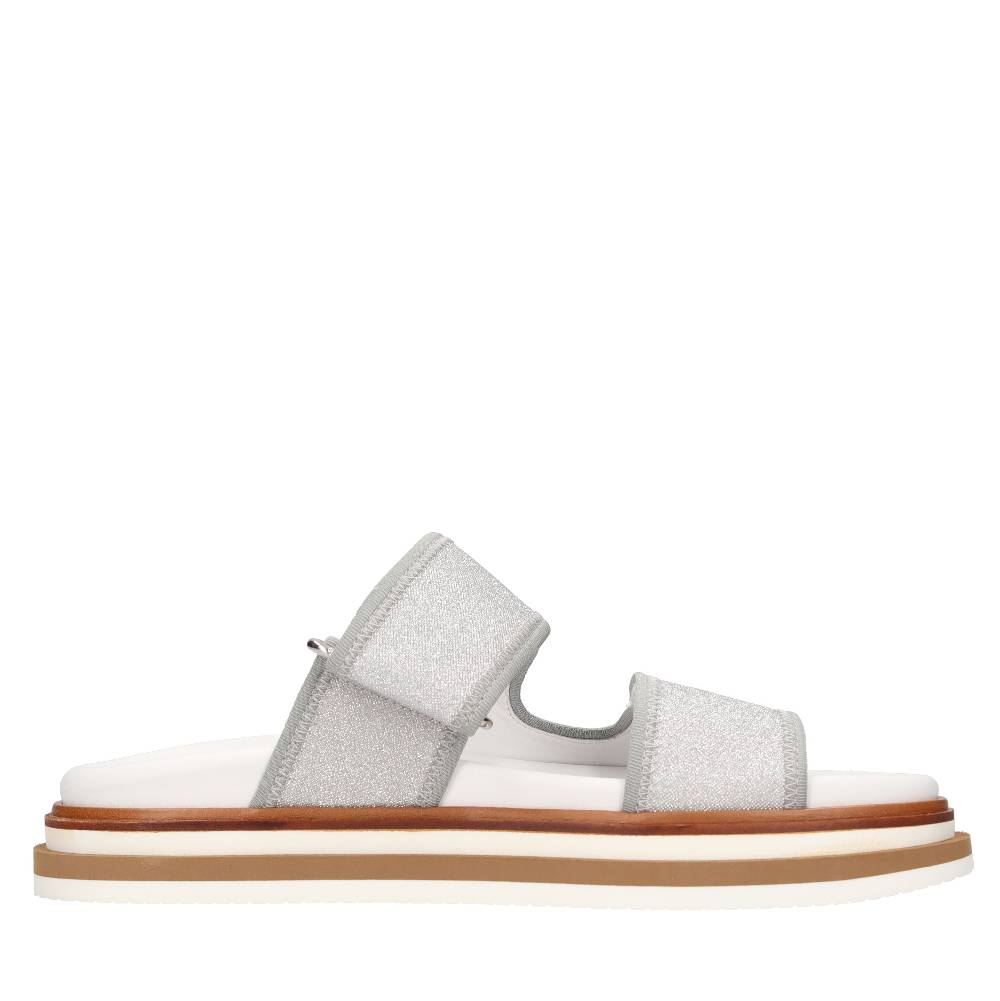 HOGAN Mules in tessuto Italy
