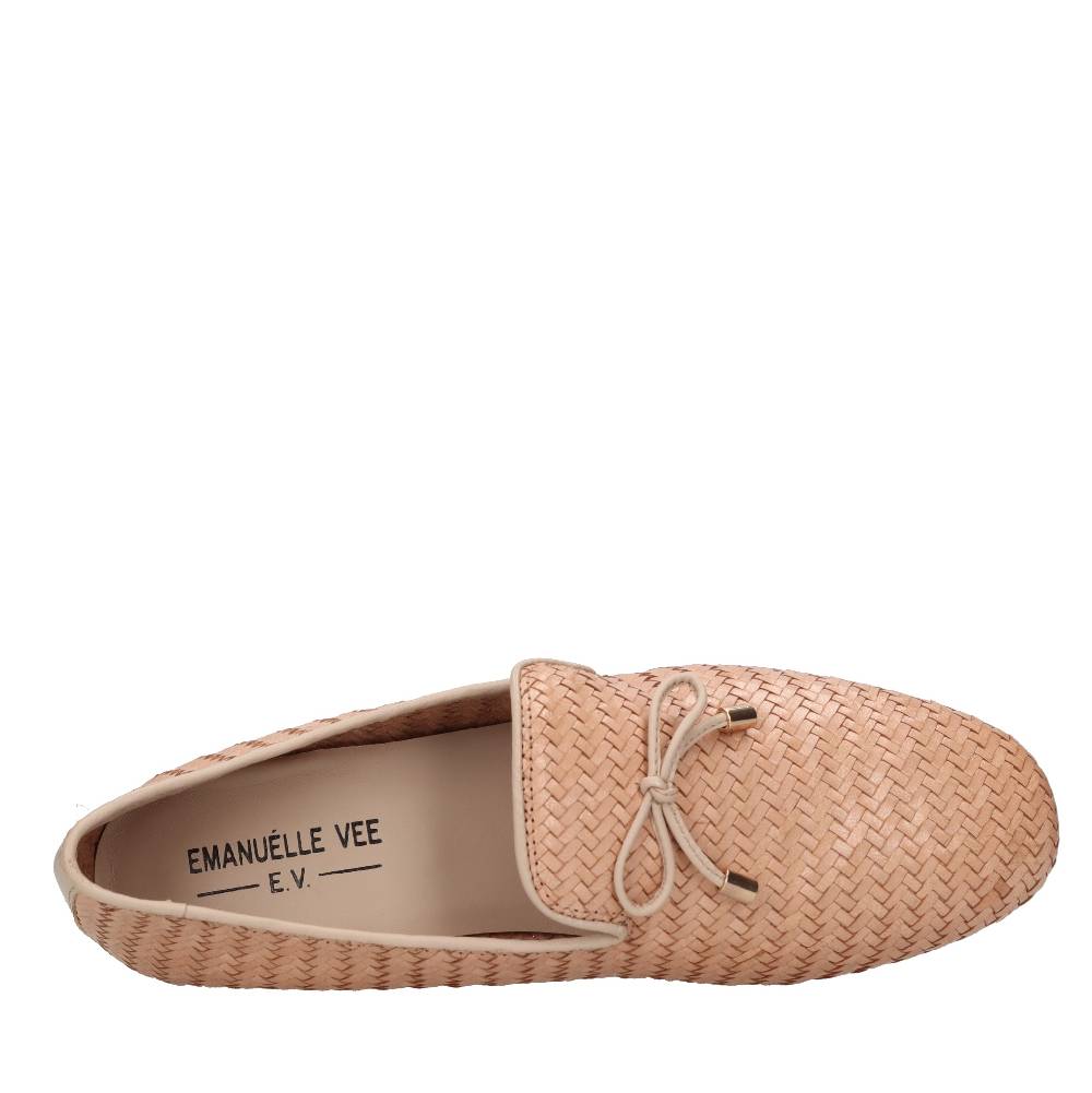 EMANUELLE VEE Mocassini in pelle In Linea