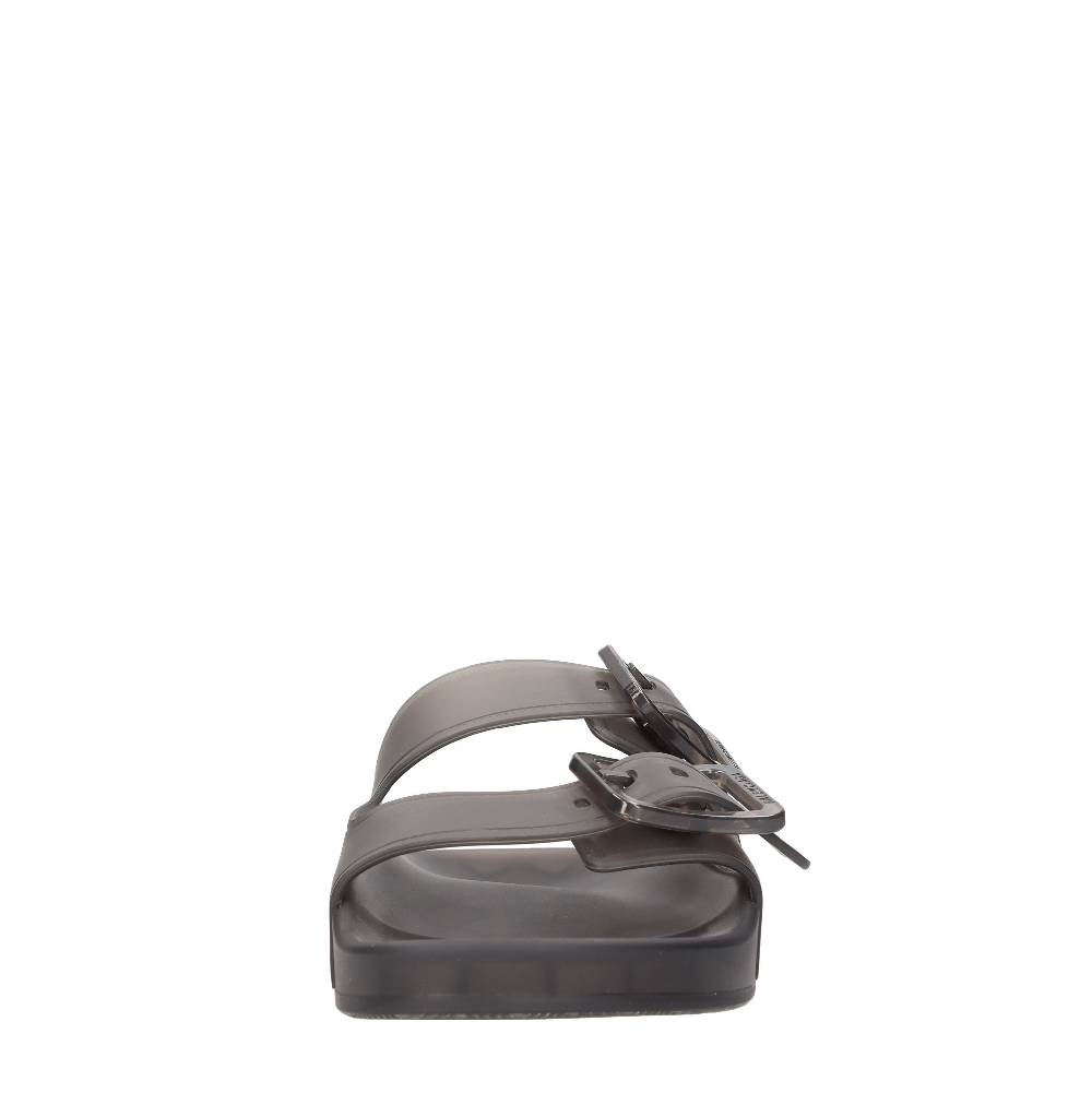 BALENCIAGA Mules in gomma trasparente Promozione