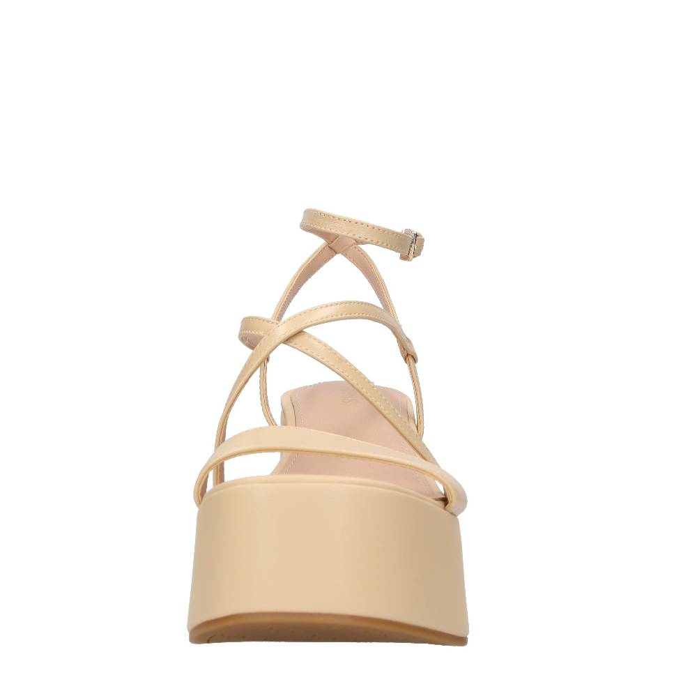 GUESS Sandali con zeppa in pelle Affare Del Giorno