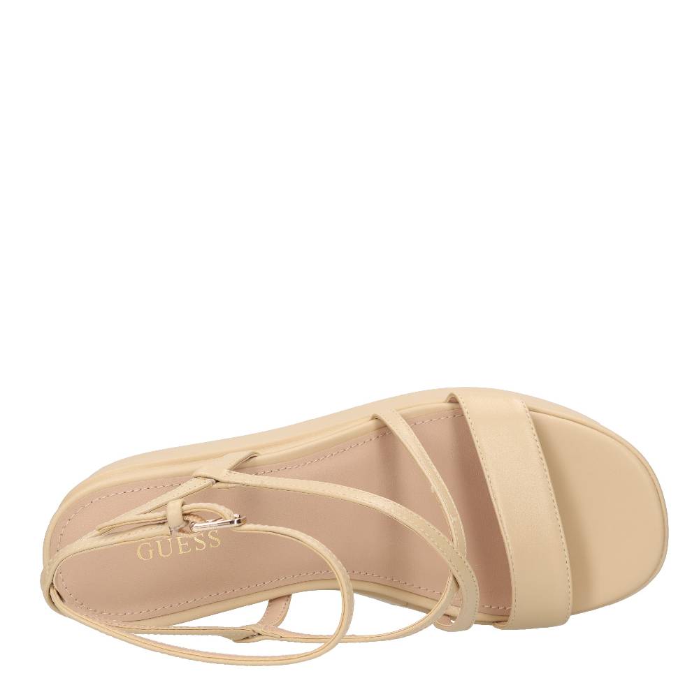 GUESS Sandali con zeppa in pelle Affare Del Giorno