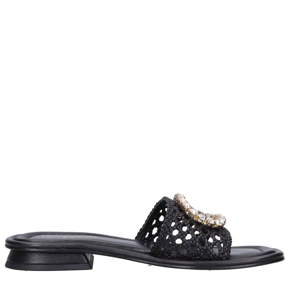EMANUELLE VEE Mules in pelle Prezzo Ridotto