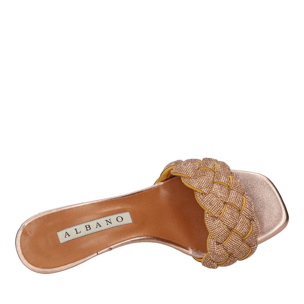 ALBANO Mules in strass Convenienza