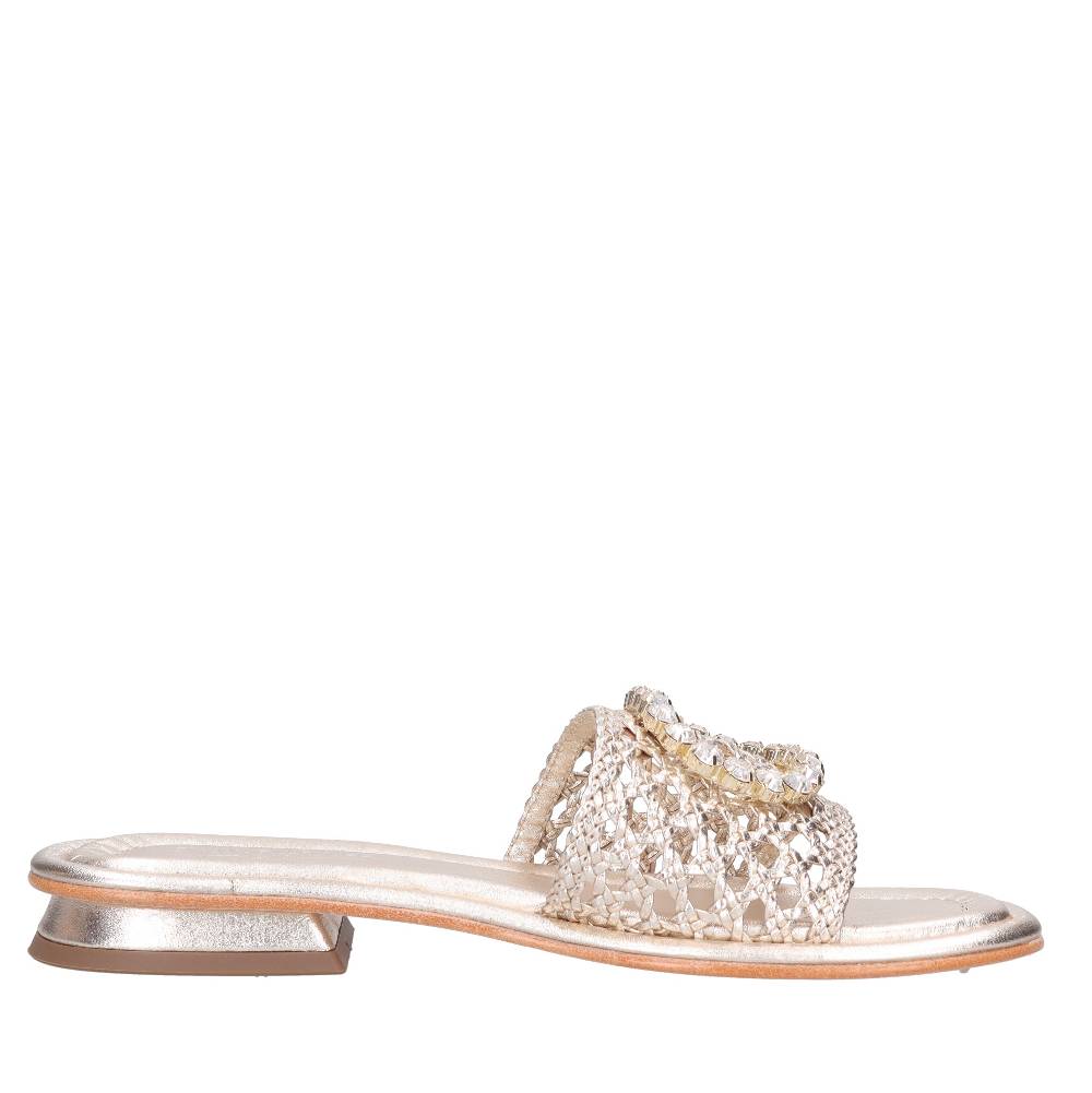 EMANUELLE VEE Mules in pelle Novità