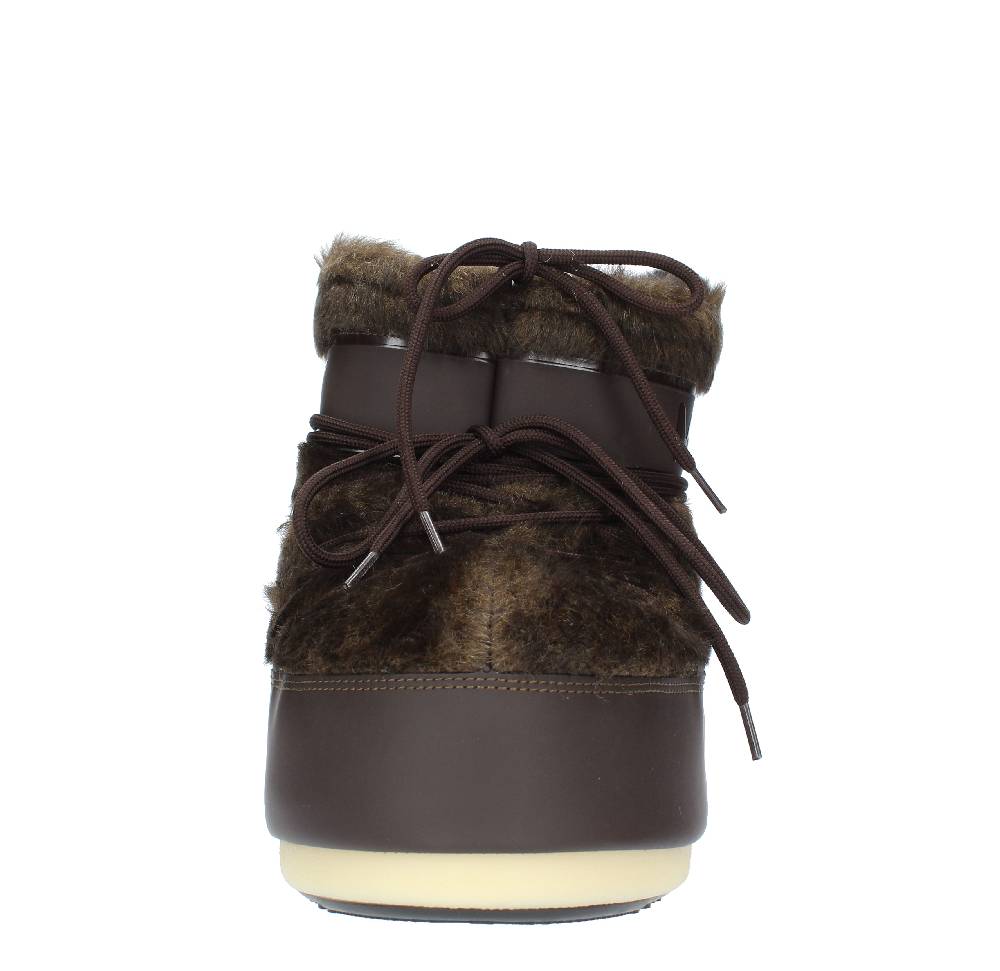MOON BOOT Stivaletti da neve modello ICON LOW FAUX FUR MOON BOOT in gomma ed ecopelliccia Affare Del Giorno