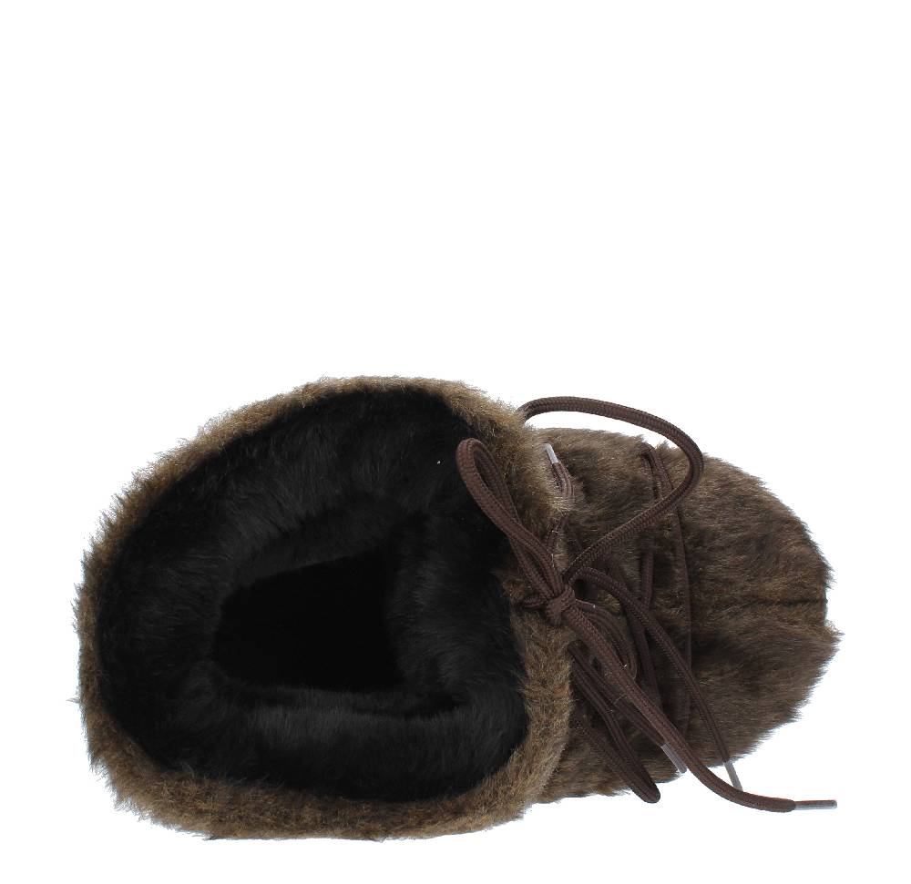 MOON BOOT Stivaletti da neve modello ICON LOW FAUX FUR MOON BOOT in gomma ed ecopelliccia Affare Del Giorno
