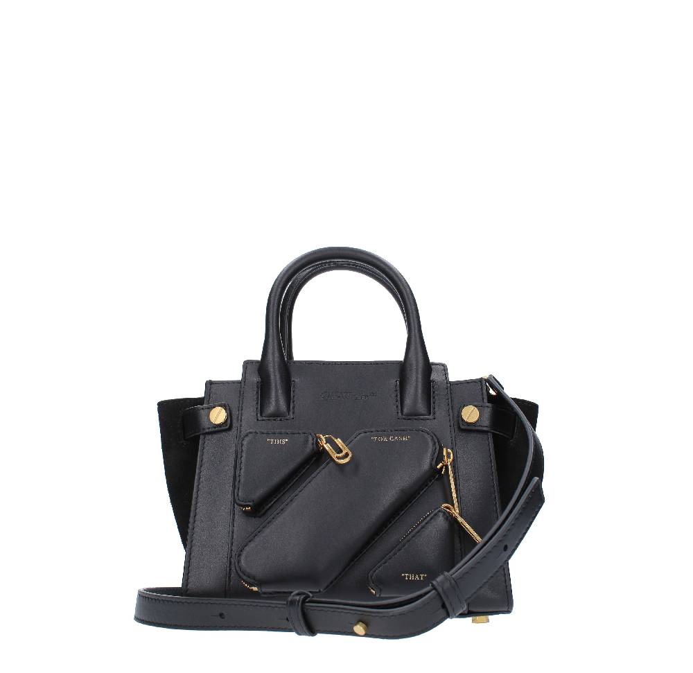 OFF-WHITE Borsa Tote City in pelle Prezzo Ridotto