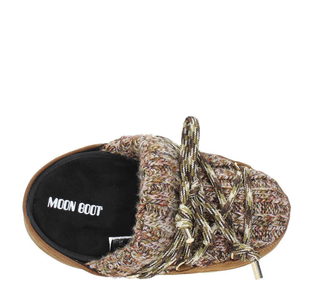 MOON BOOT Mules modello 14601200 in camoscio e tessuto Offerta