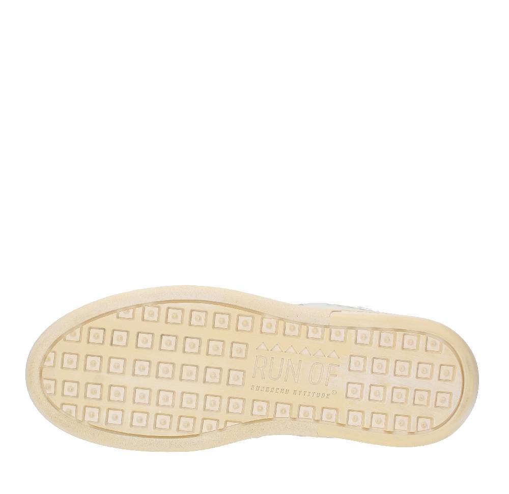RUN OF Sneakers modello MID COMBI-CP RUN OF in pelle camoscio Saldi