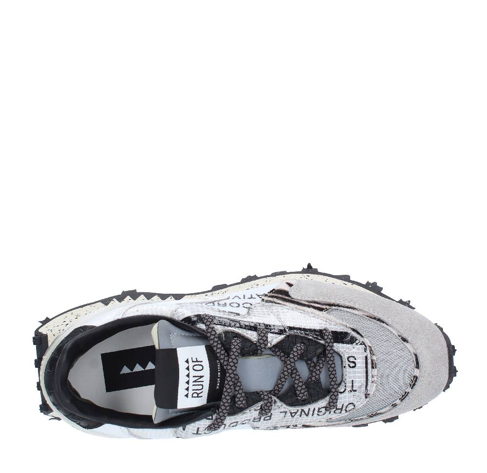 RUN OF Sneakers modello SHUTTLE RUN OF in pelle camoscio e tessuto Offerte